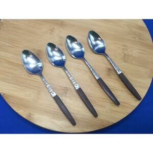 Interpur Japan Stainless Steel Small Table Spoon Set of 4